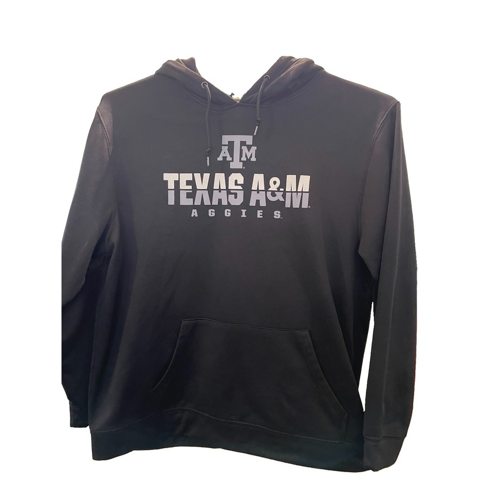 Men's Colosseum Black Texas A&M Aggies Lantern Pullover Hoodie 3XL NCAA